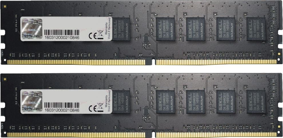Memorie G.Skill Value, DDR4, 16GB, 2133MHz, CL15 (F4-2133C15D-16GNT)