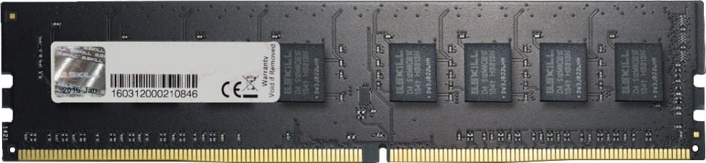 Memorii - Memorie RAM G.Skill Value, F4-2400C17S-8GNT, DDR4, 8 GB, 2400MHz, CL17