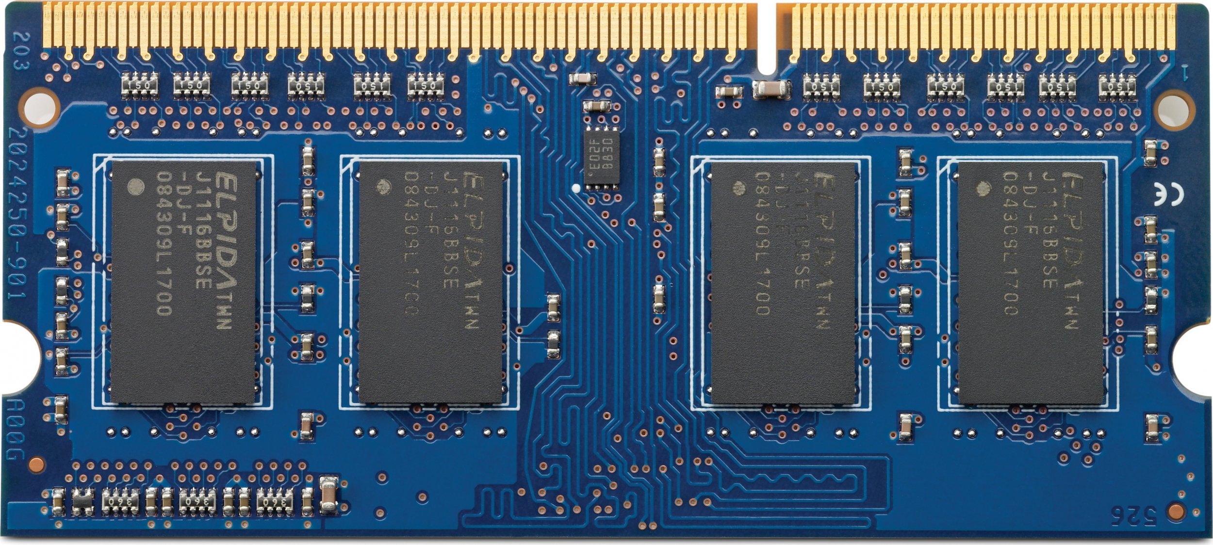 Pamięć HP HP - DDR3 - 4 GB - SO DIMM 204-PIN - 1600 MHz / PC3-12800 - ikke-ECC - for ProBook 5330m, 6360b, 6460b, 6465b, 6560b, 6565b EliteBook 2560p, 2760p, 8X60p, 8460w