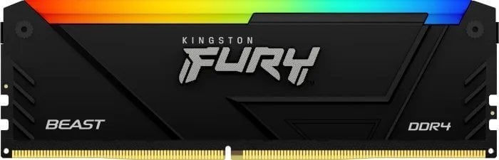 Pamięć Kingston Beast RGB, DDR4, 8 GB, 2666MHz, CL16 (KF426C16BB2A/8)