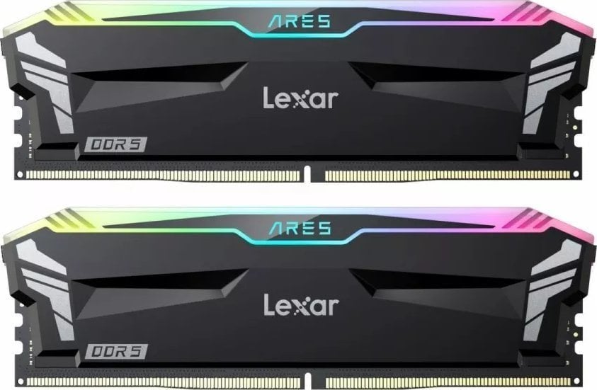 Pamięć Lexar Ares RGB, DDR5, 32 GB, 6800MHz, CL34 (LD5U16G68C34LA-RGD)