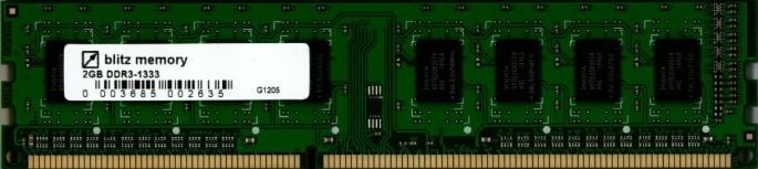 Pamięć Renov8 DDR3, 2 GB, 1333MHz, (R8-L313-G002-DR8)