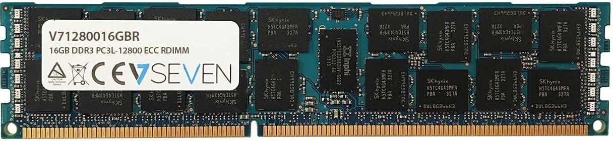 Memorii server - Memorie RAM, V7, 16 GB, 1600 Mhz, DDR3, 11 CL, 1.5V