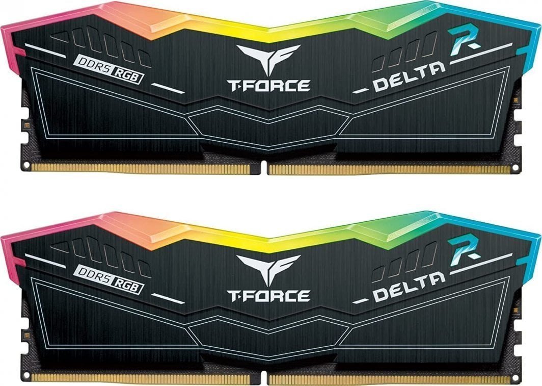 Pamięć TeamGroup RAM Team D5 8000 32GB C38 Delta RGB black K2