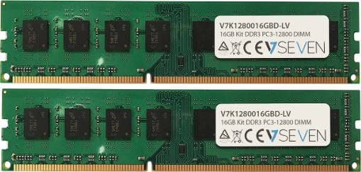 Memorie V7 DDR3L, 16 GB, 1600 MHz, CL11 (V7K1280016GBD-LV)