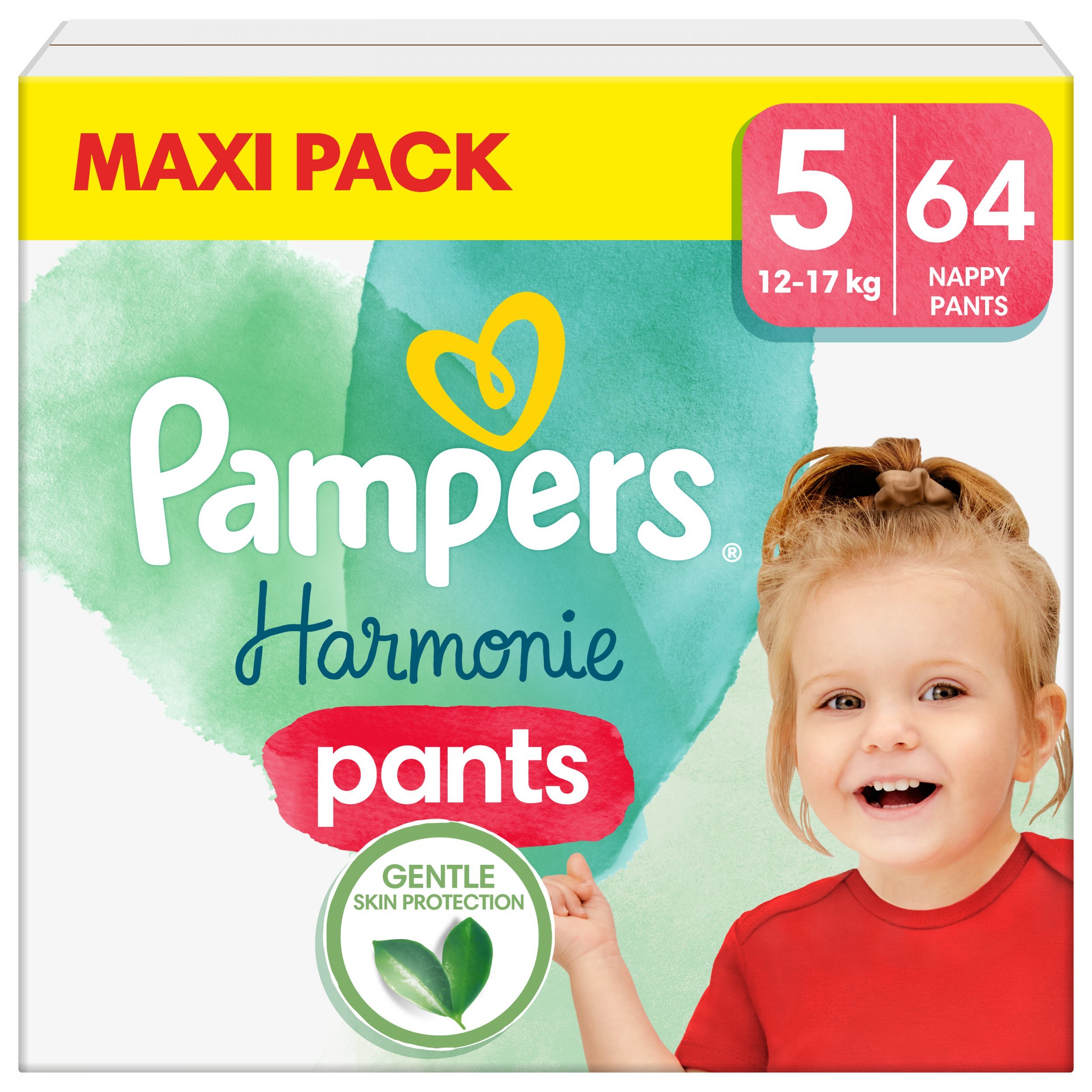 Pampers Pieluchomajtki Harmonie Baby 5, 12-17 kg, 64 szt.