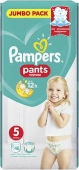 Pampers Pieluchomajtki Pants 5, 12-17 kg, 48 szt.