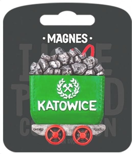 Domnul Dragon Magnet Iubesc Polonia Katowice ILP-MAG-C-KAT-01