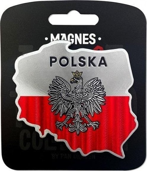 Domnul Dragon Magnet Iubesc Polonia Polonia ILP-MAG-A-PL-55