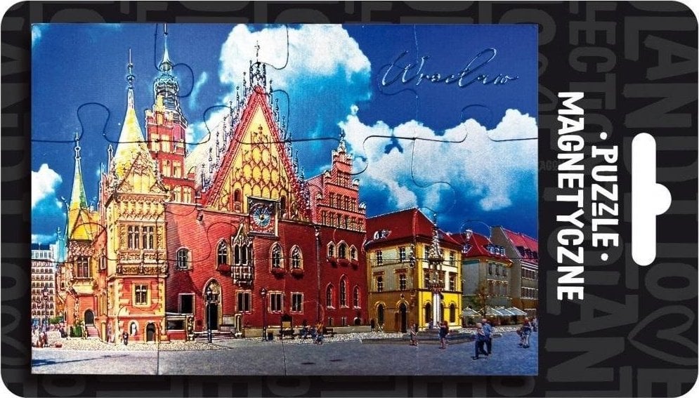 Mr. Dragon Magnet puzzle Wroclaw ILP-MAG-PUZZ-WR-02