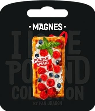 Pan Dragon Magnet Poland waffle - iubesc Polonia C