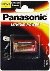 Baterie Panasonic Lithium CR123A, 3V, 1 Bucata