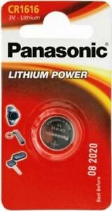 Baterie Panasonic CR1616 3V litiu CR-1616L/1BP blister 1 baterie