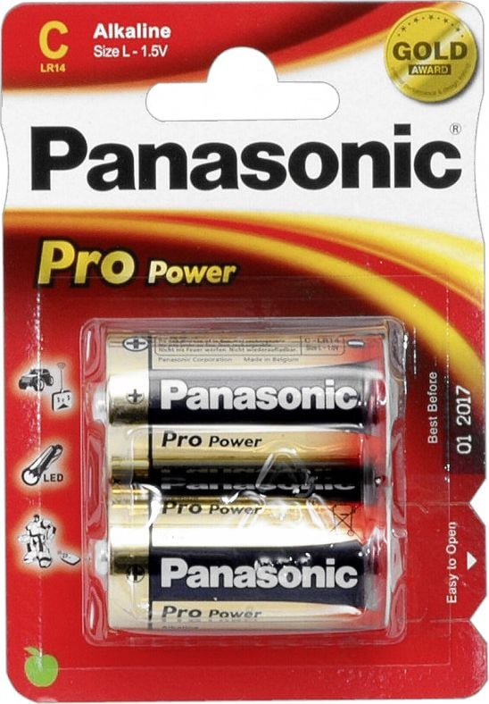 Panasonic Battery Pro Power C / R14 120 buc.