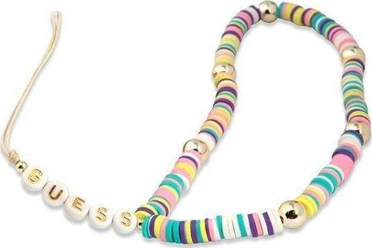 Alte gadgeturi - Pandantiv Guess Guess GUSTPEAM Curea telefon multicolor/multicolor Heishi Beads