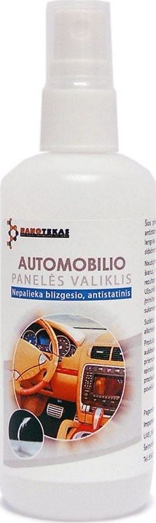 PANELES valiklis curat Nanoauto Cockpit