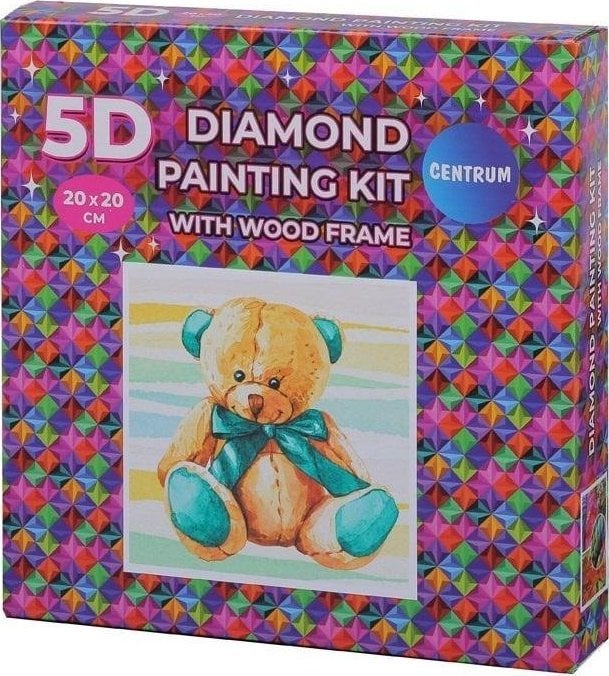 Panta Plast Mozaic Diamond in rama - Ursul 20x20 89774