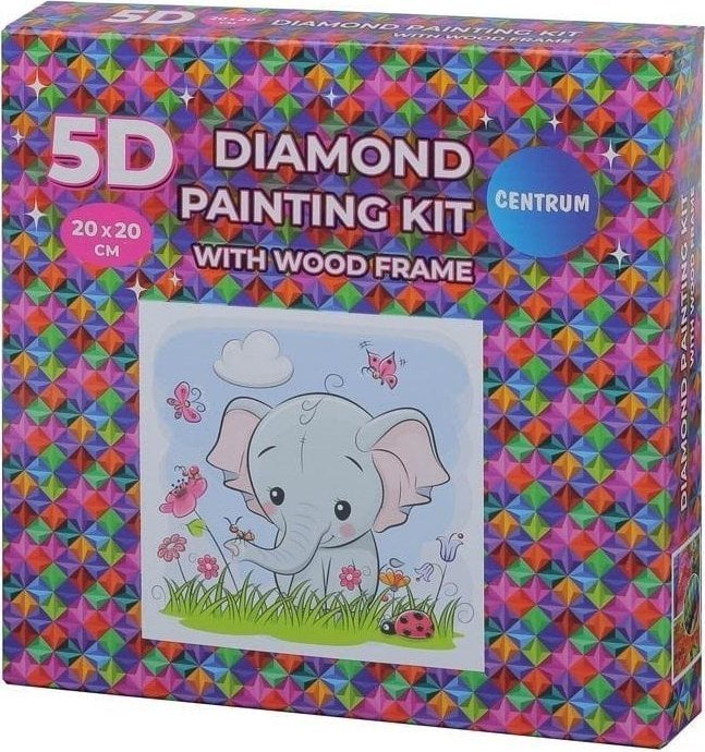 Panta Plast Mozaic Diamond in rama - Elephant 20x20 89775