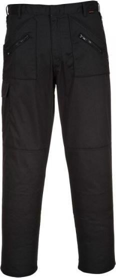 Pantaloni Action, negru, 34 EU