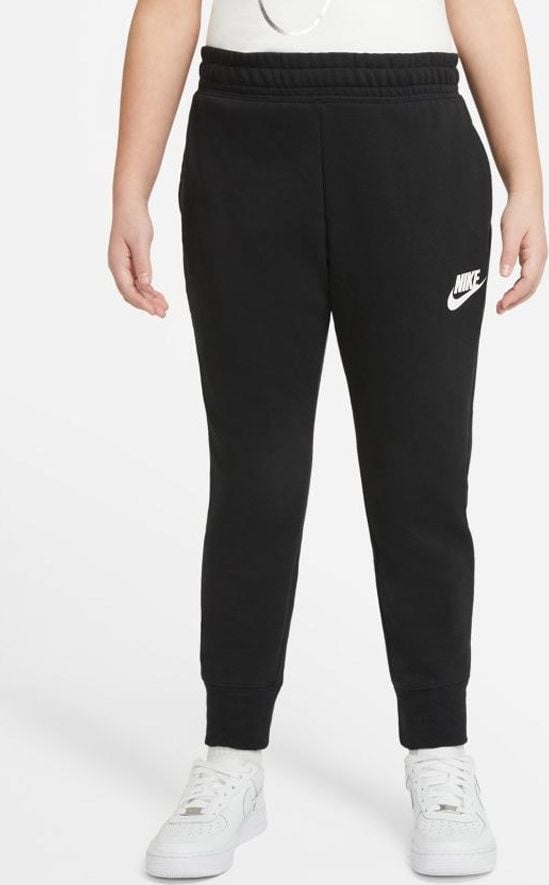 Pantaloni Nike Nike Sportswear Club Pantaloni French Terry pentru copii (fete) mari DA5115 013 DC7211 010 negri M