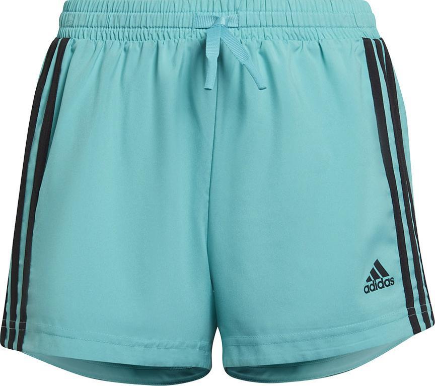 Pantaloni scurți Adidas adidas 3S Short Jr fete HE2013 HE2013 albastru 152 cm