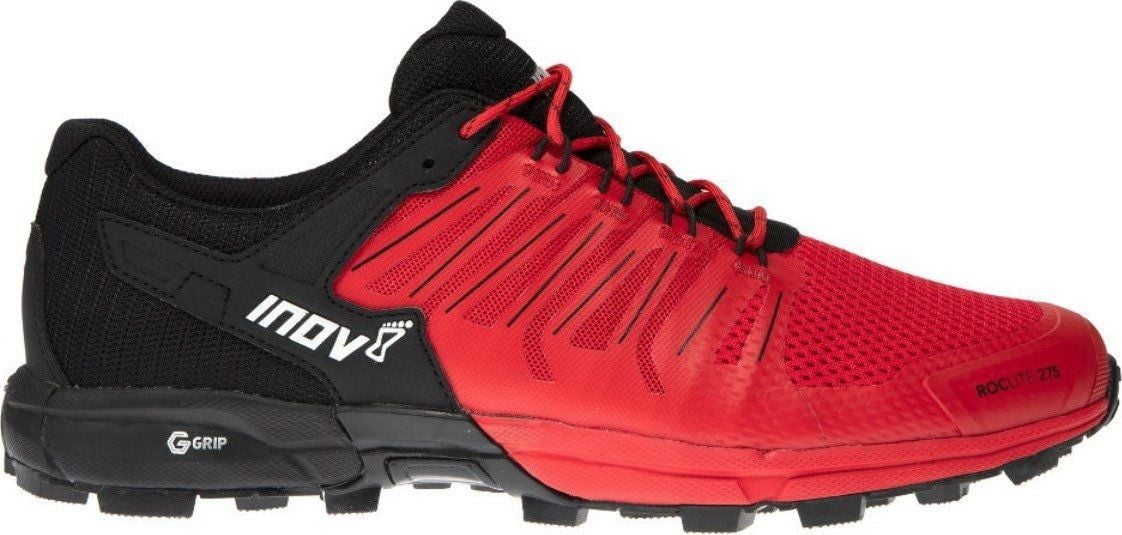 Pantofi bărbați Inov-8 Roclite G 275 roșii și negri, mărimea 44