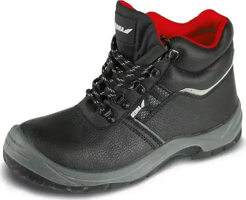 Pantofi de protectie Dedra T1AW, din piele, marime: 46, Categorie S3 SRC