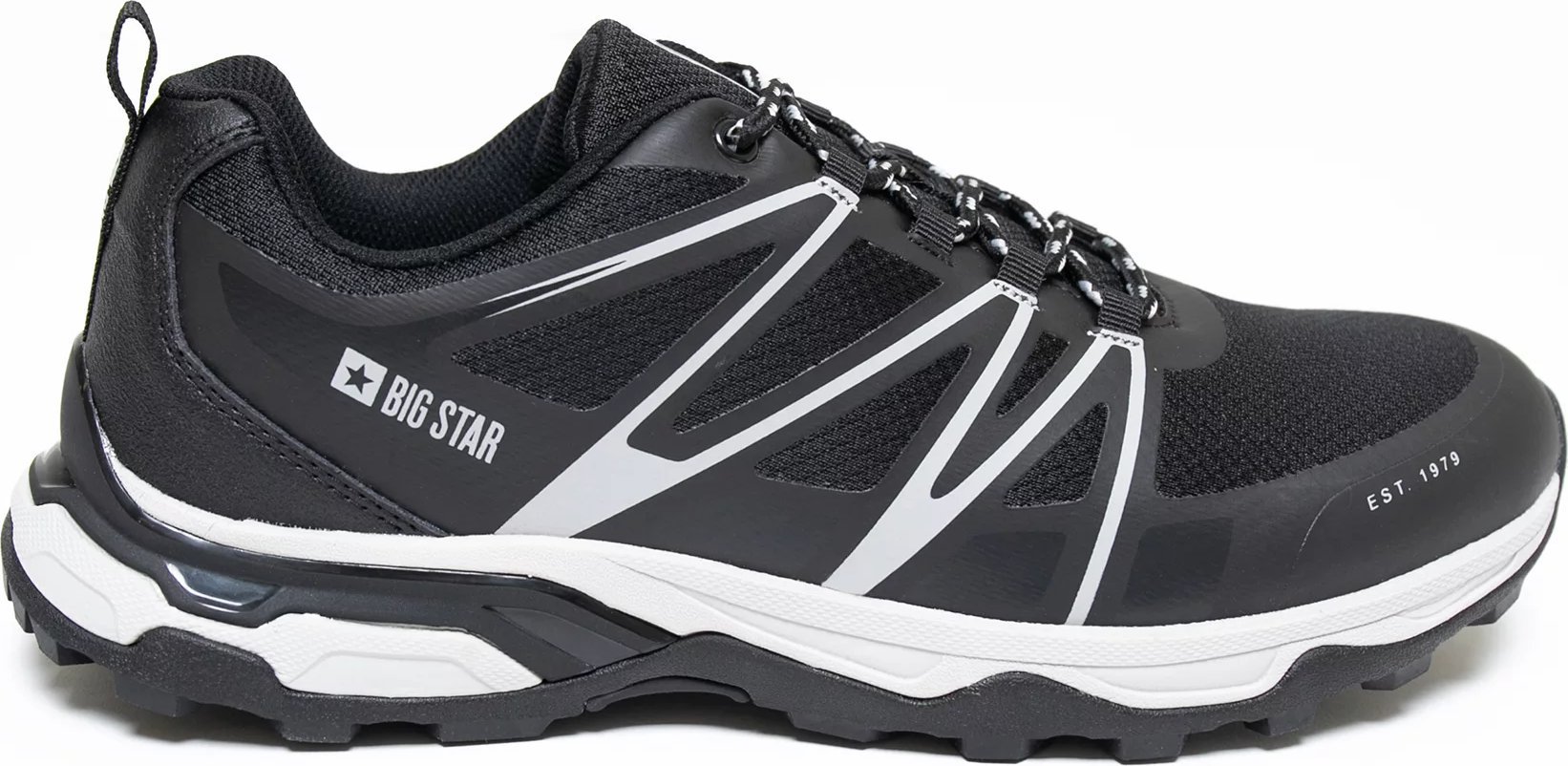 Pantofi de trekking bărbați Big Star KK174082 negri, mărimea 43
