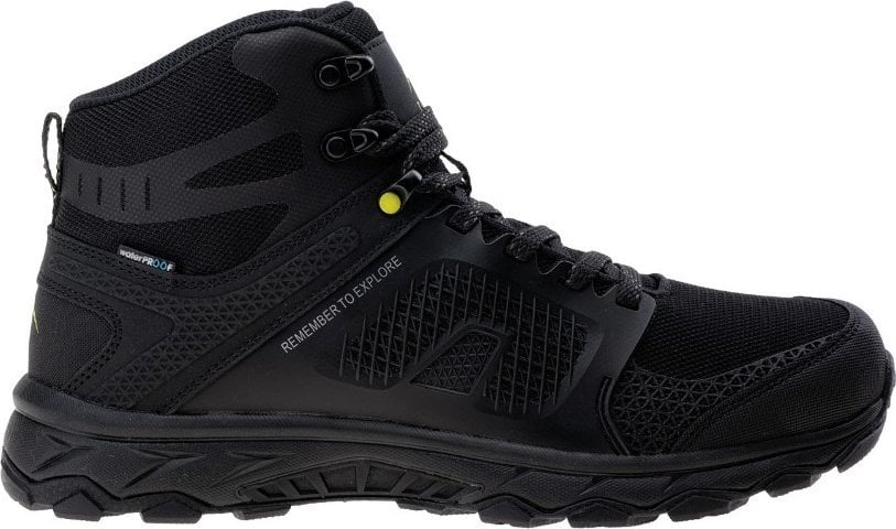 Pantofi de trekking bărbați Elbrus Edgero Mid negri, mărimea 43