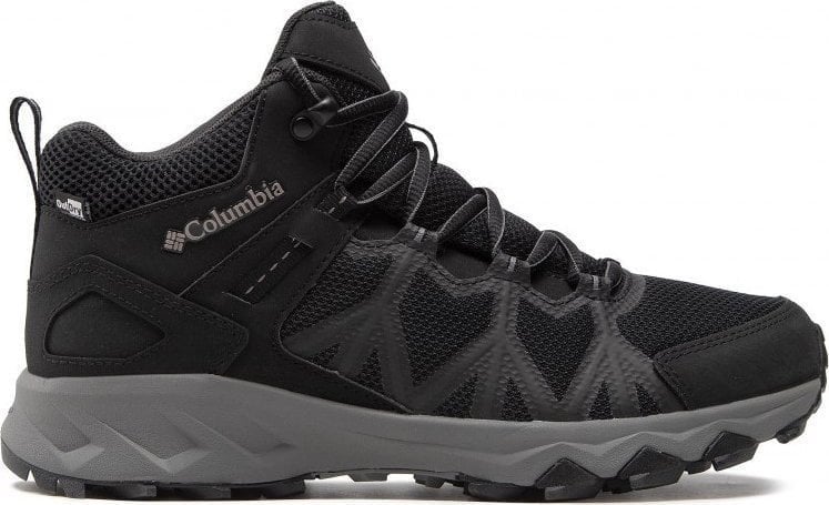 Pantofi de trekking Columbia Peakfreak II Mid Outdry Black Titanium pentru bărbați, 41 1/2 (2005091010)