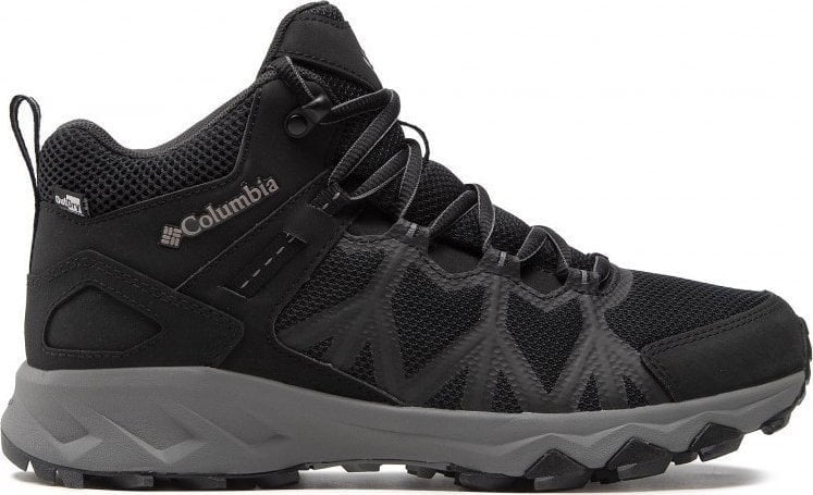 Pantofi de trekking Columbia Peakfreak II Mid Outdry Black Titanium pentru bărbați, 47 (2005091010)