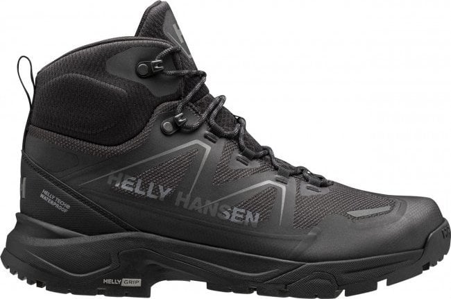 Pantofi de trekking Helly Hansen Cascade Mid HT pentru bărbați negri/New Light Grey mărimea 41 (11751-990)