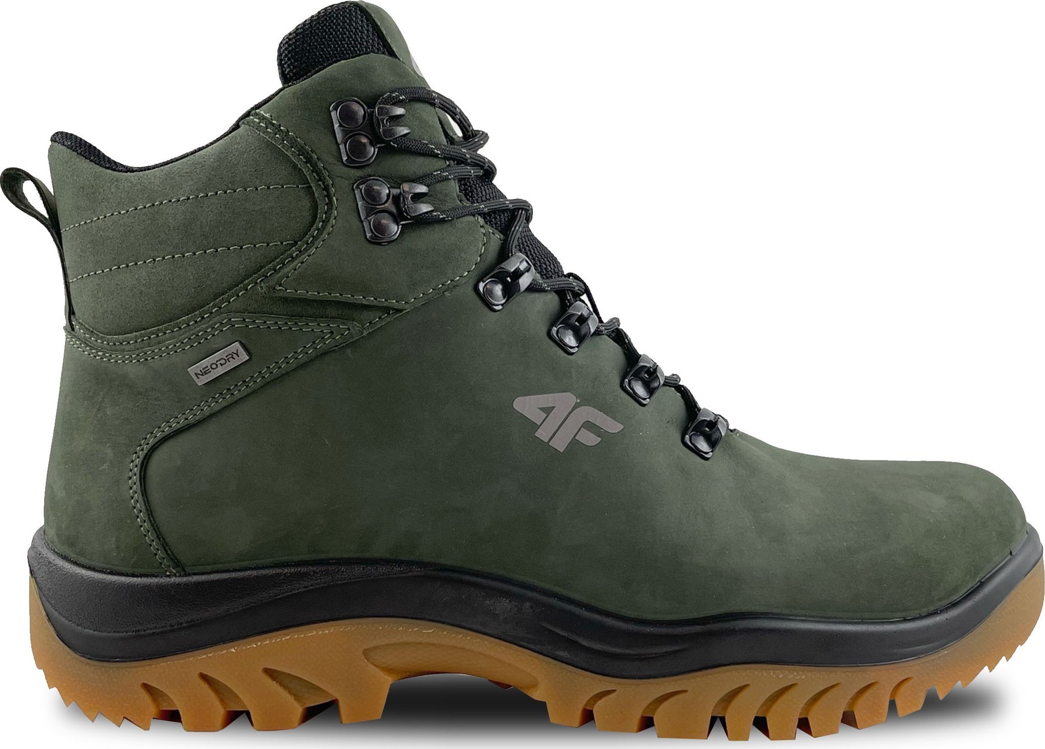 Pantofi de trekking pentru bărbați 4f OBMH257 43S/Kaki, mărime 45