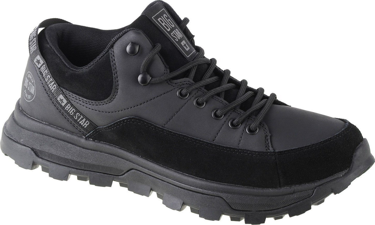 Pantofi de trekking pentru bărbați Big Star KK174244 negri s. 42