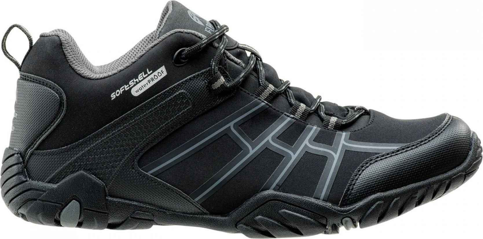 Pantofi de trekking pentru bărbați Elbrus Rimley WP negru și gri s. 46