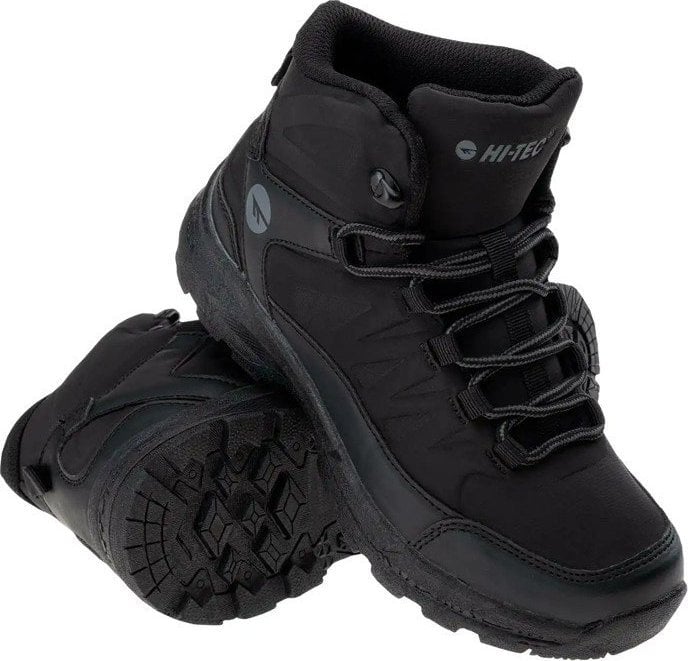 Pantofi de trekking pentru bărbați Hi-Tec Selven Mid, negri, mărimea 44