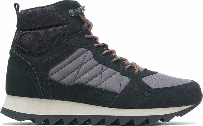 Pantofi de trekking pentru bărbați Merrell Alpine Sneaker Mid WP 2, negri, mărimea 43