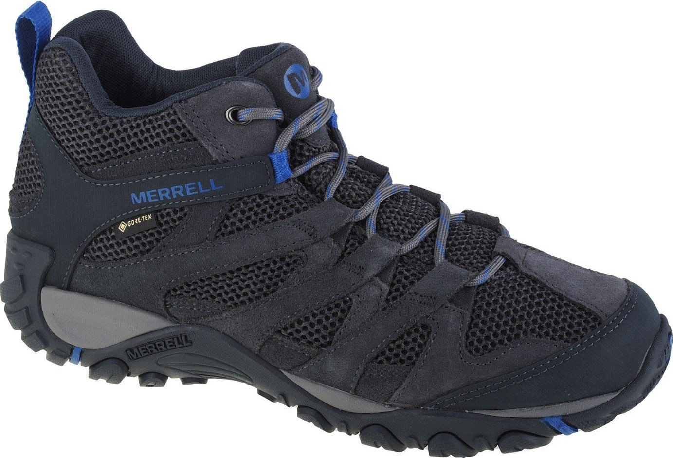 Pantofi de trekking pentru bărbați Merrell Alverstone Mid GTX albastru bleumarin s. 41 (J033025)