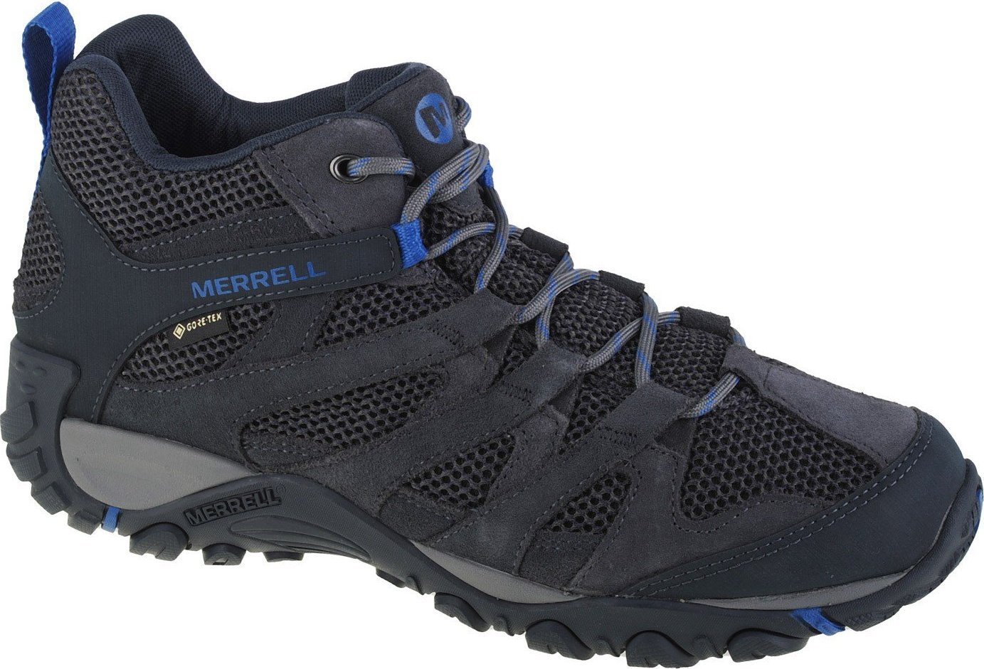 Pantofi de trekking pentru bărbați Merrell Alverstone Mid GTX albastru bleumarin s. 43 (J033025)