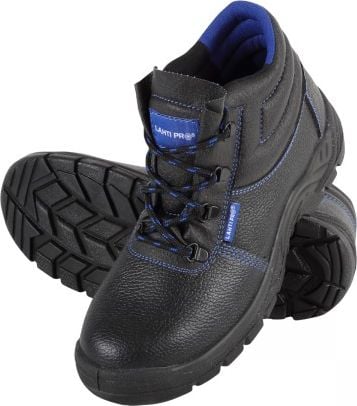 Pantofi din piele negru-albastru 39 (L3011639)