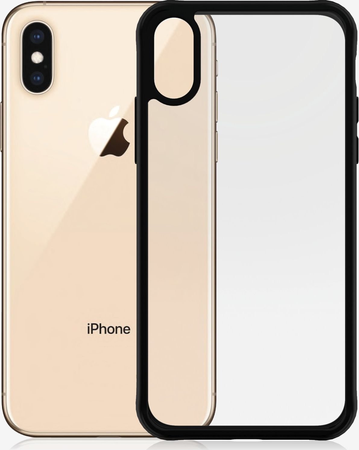 PanzerGlass ClearCase with BlackFrame do Apple iPhone X/Xs