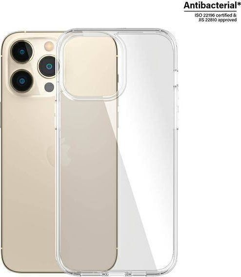 PanzerGlass Husa PanzerGlass HardCase cu strat antibacterian pentru iPhone 14 Pro Max transparenta