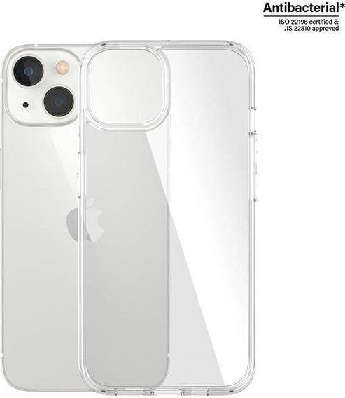 PanzerGlass Husa PanzerGlass HardCase cu strat antibacterian pentru iPhone 14 transparent