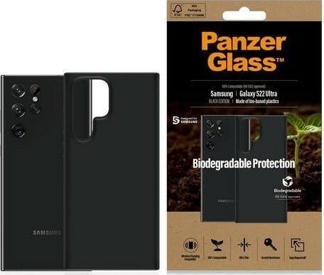 PanzerGlass PanzerGlass BiodegradableCase Sam S22 Ul tra G908 czarny/black