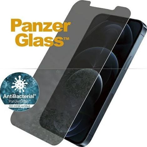 Sticlă securizată PanzerGlass pentru iPhone 12 Pro Max Confidențialitate Standard Fit (P2709)