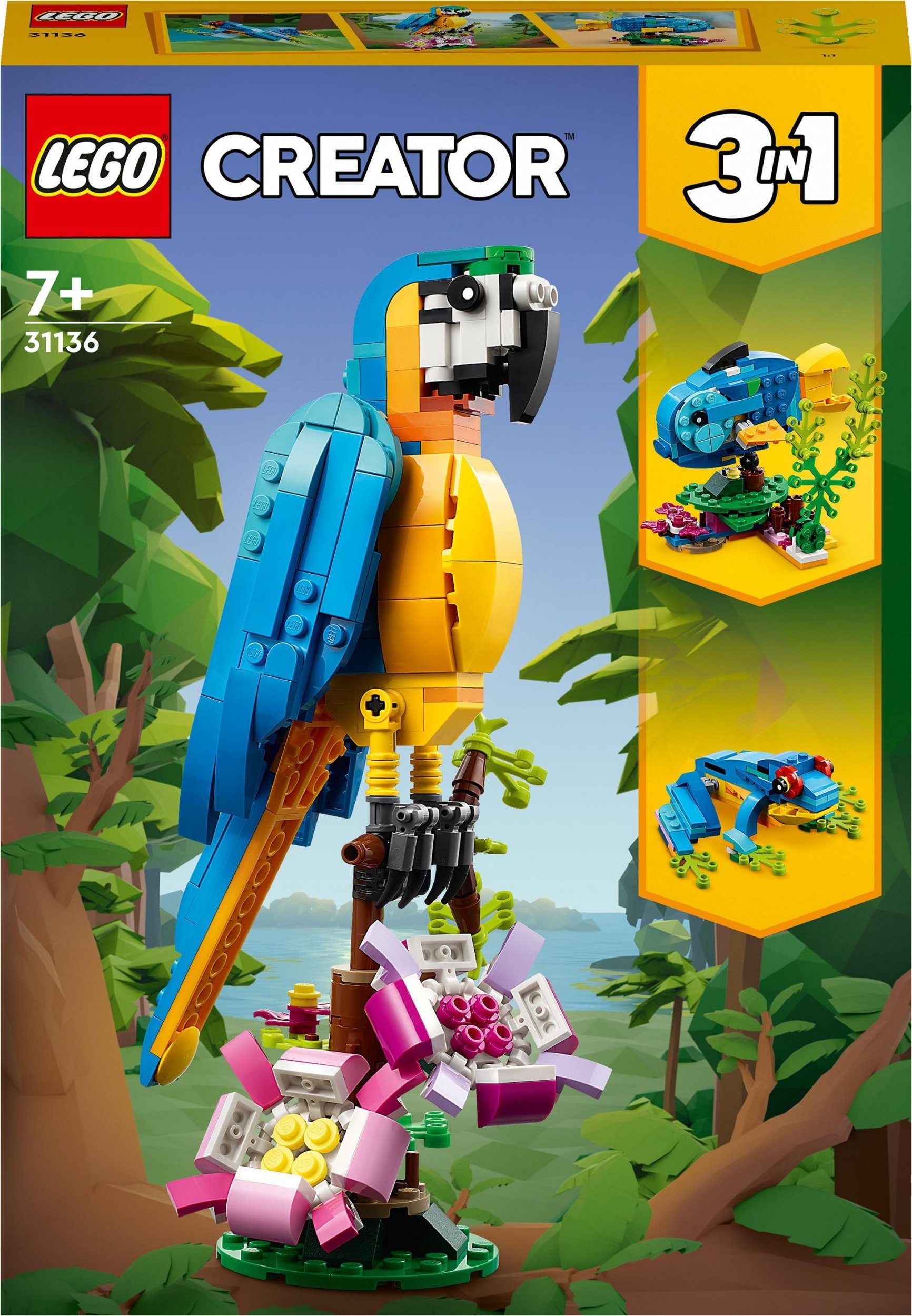 Papagal exotic LEGO Creator (31136)