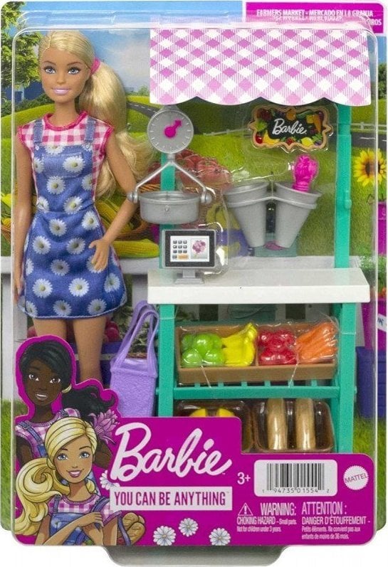 Papusa Barbie Barbie Papusa Barbie Piata fermierului Set HCN22