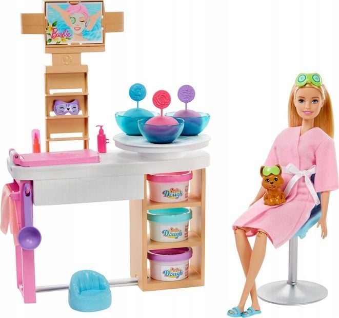 Papusa Barbie Mattel - Relaxeaza-te in SPA (GJR84)