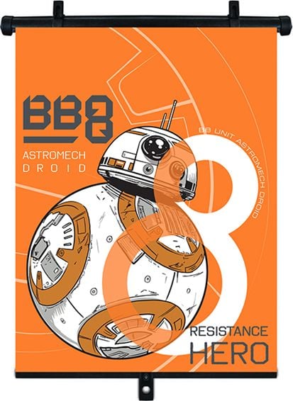 Parasolar retractabil auto Star Wars BB8