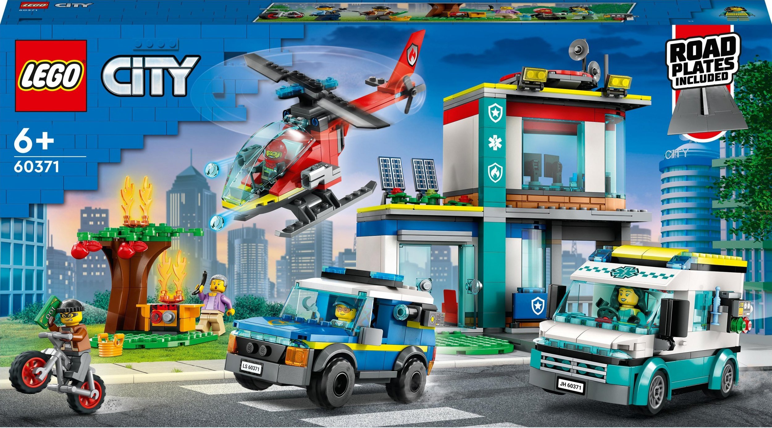 Parcare de urgență LEGO City (60371)